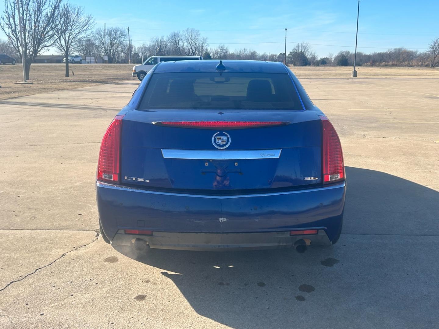 2012 BLUE /TAN Cadillac CTS CTS (1G6DS5E32C0) with an 3.6L V6 engine, AUTOMATIC transmission, located at 17760 Hwy 62, Morris, OK, 74445, (918) 733-4887, 35.609104, -95.877060 - Photo#5